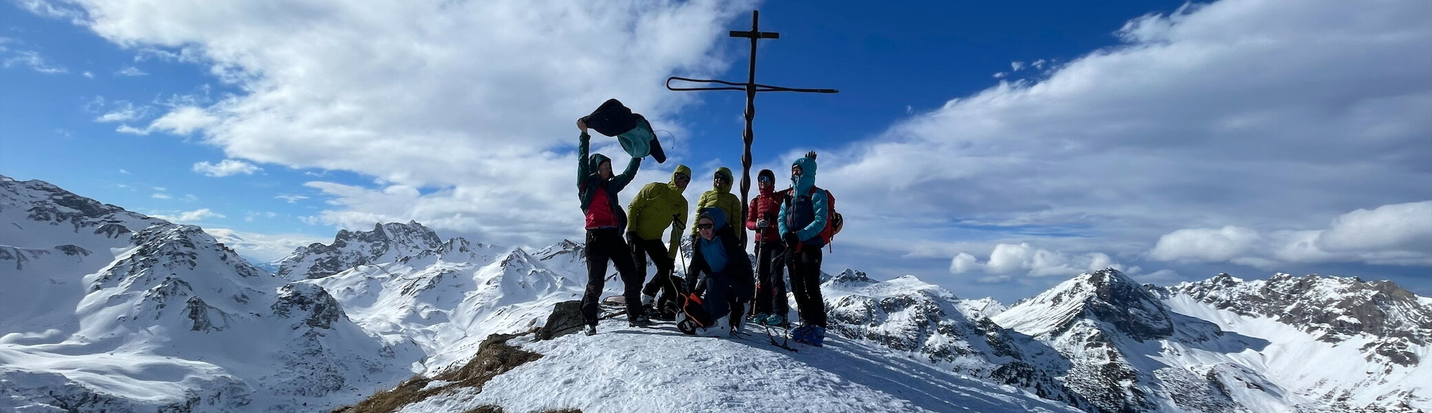 Gipfelglück auf dem Kreuzjoch | © Laura Tassone